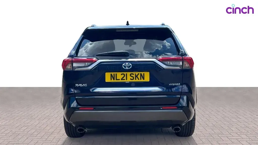 Used Toyota RAV4 Hybrid 218 HP (160 kW) 2021 Blue/black SUV