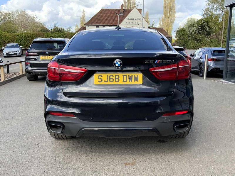 Used BMW X6 M50 Shadowline 376 HP (276 kW) 2018 Black SUV