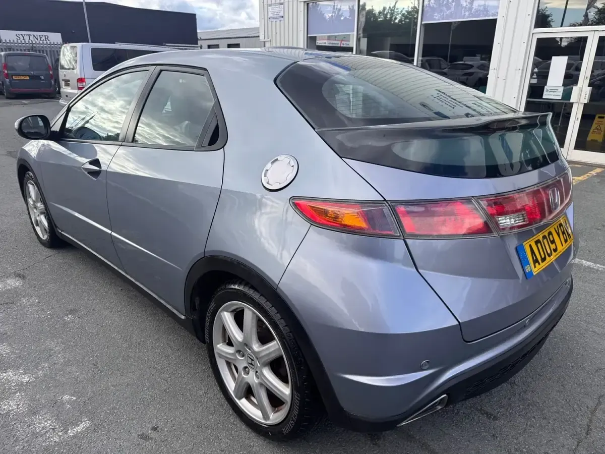 Used Honda Civic EX 138 HP (101 kW) 2009 Blue Hatchback