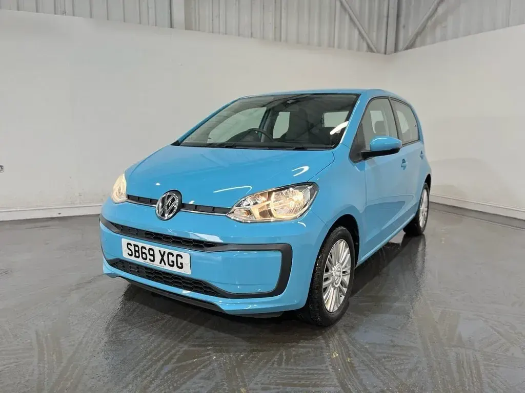 Used VW up! move up! 60 HP (44 kW) 2020 Blue Hatchback