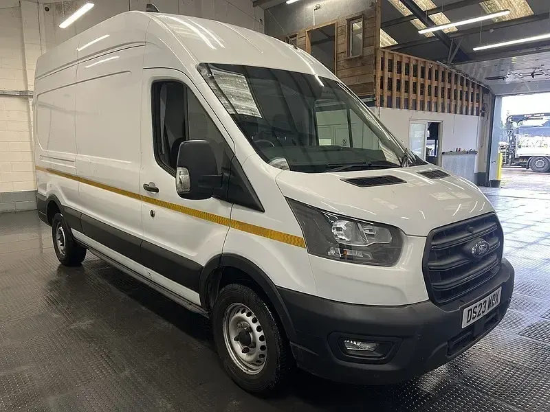 Used Ford Transit 130 HP (95 kW) 2023 White Van