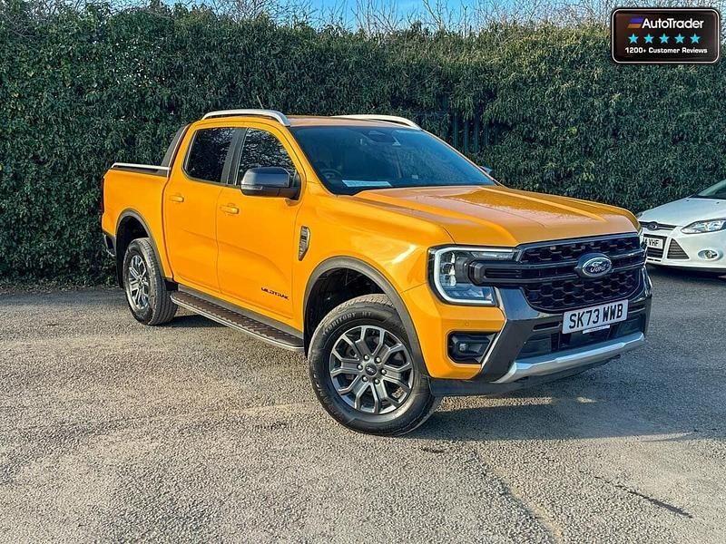 Used Ford Ranger Wildtrack 2023 Orange Pickup
