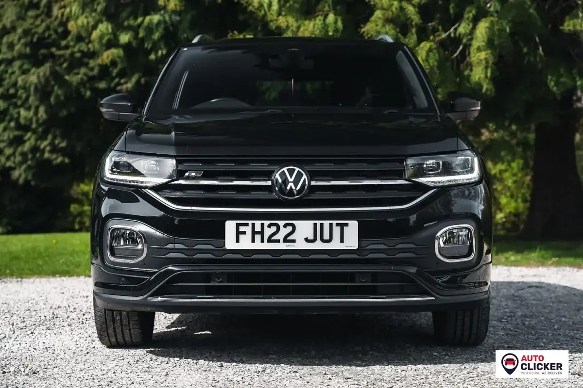 Used VW T-Cross R-line 110 HP (80 kW) 2022 Black SUV