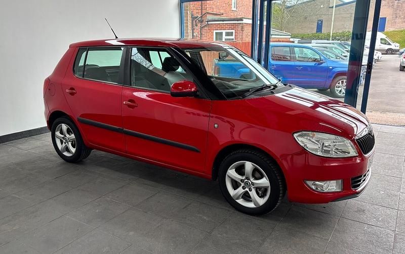 Used Skoda Fabia SE 2010 Red Hatchback