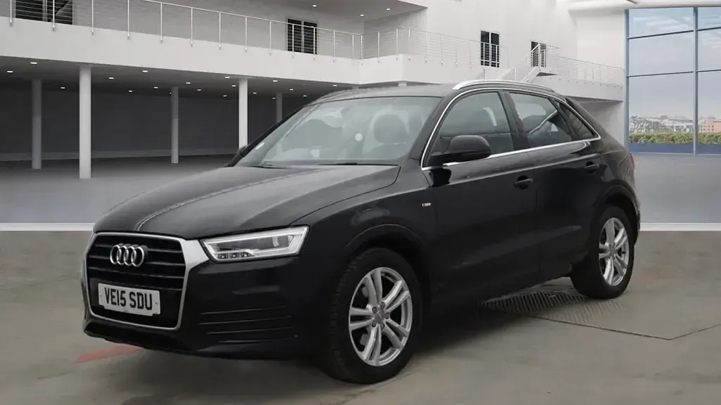 Used Audi Q3 S-Line 150 HP (110 kW) 2015 Phantom black SUV