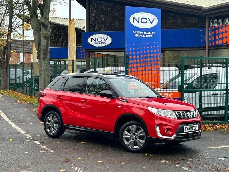 Red Used 2019 Suzuki Vitara SZ-T Hatchback | £10,990 (Fair price) - Image 1/4