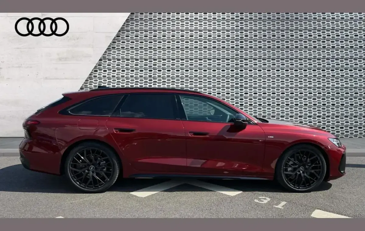 New Audi A6 S-Line 204 HP (150 kW) 2026 Red Estate