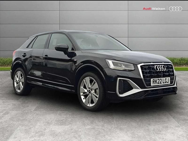 Black Used 2022 Audi Q2 S-Line SUV | £23,190 (Fair price) - Image 1/4