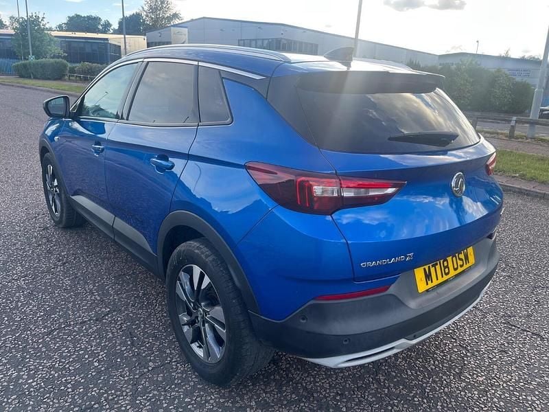 Used Vauxhall Grandland X Sport 130 HP (95 kW) 2018 Blue SUV
