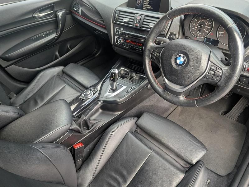 Used BMW 118 Sport Line 2015 Black Hatchback