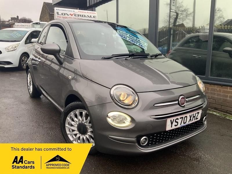 Used Fiat 500 Lounge 70 HP (51 kW) 2020 Grey Hatchback