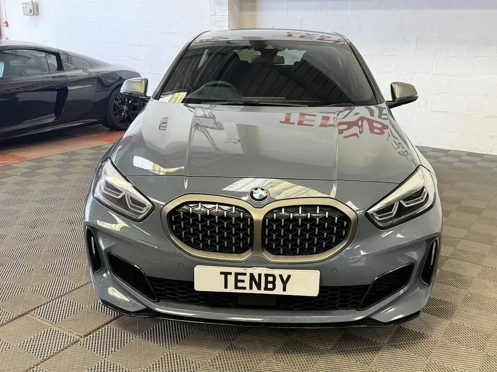 Used BMW M135 Sport Line 306 HP (225 kW) 2020 Grey Hatchback