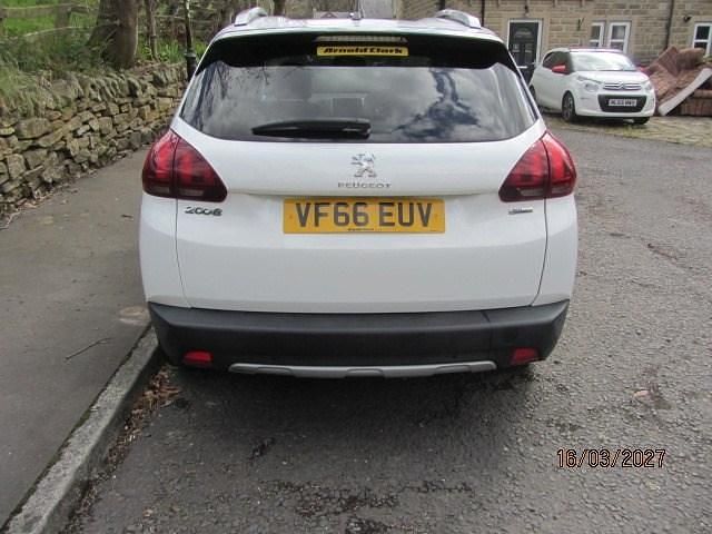 Second-hand Peugeot 2008 Allure 2017 Alb SUV