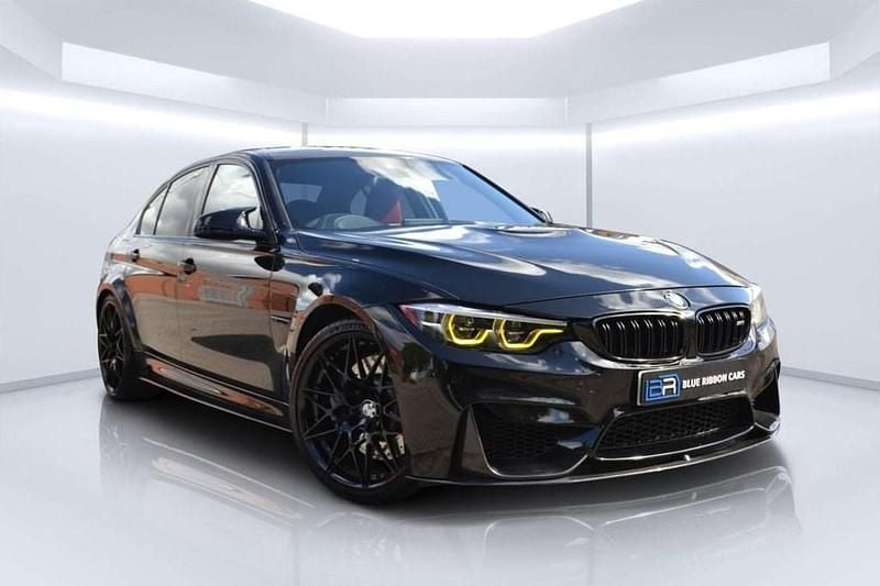 Black Used 2018 BMW M3 Competition Edition Sedan | £33,990 (Fair price) - Image 1/4