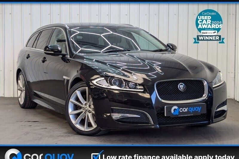 Black Used 2012 Jaguar XF Sportbrake Estate | £7,495 (Fair price) - Image 1/1