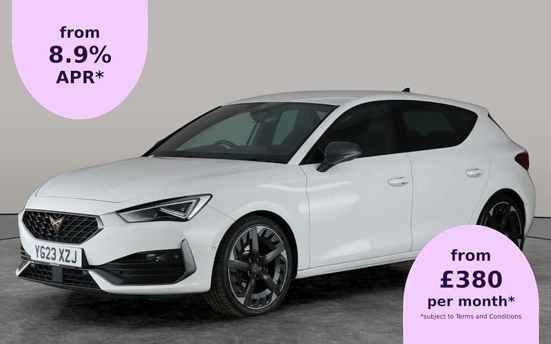 White Used 2023 Cupra Leon VZ3 Hatchback | £26,603 (Fair price) - Image 1/2