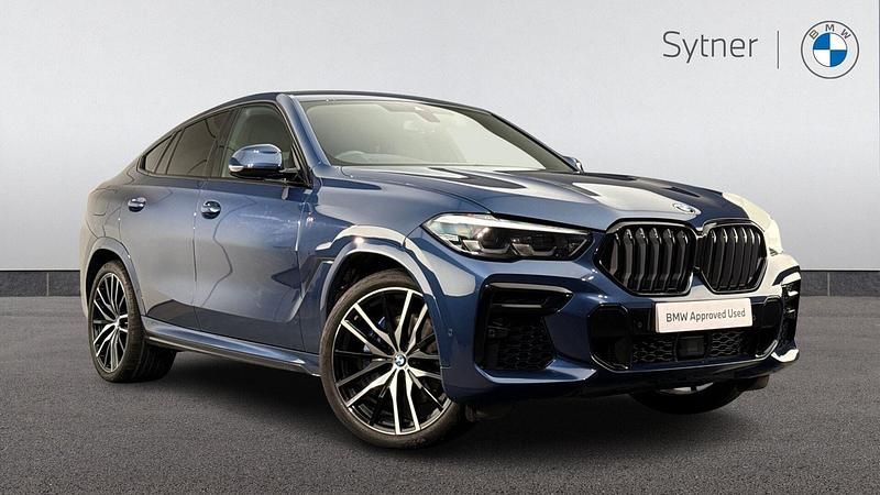 Used BMW X6 M Sport 340 HP (250 kW) 2023 Blue SUV