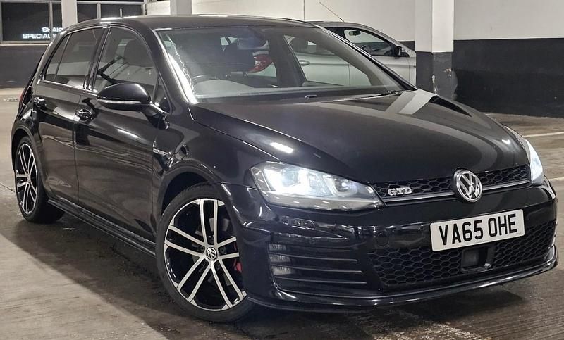 Used VW Golf VII GTD 2016 Black Hatchback