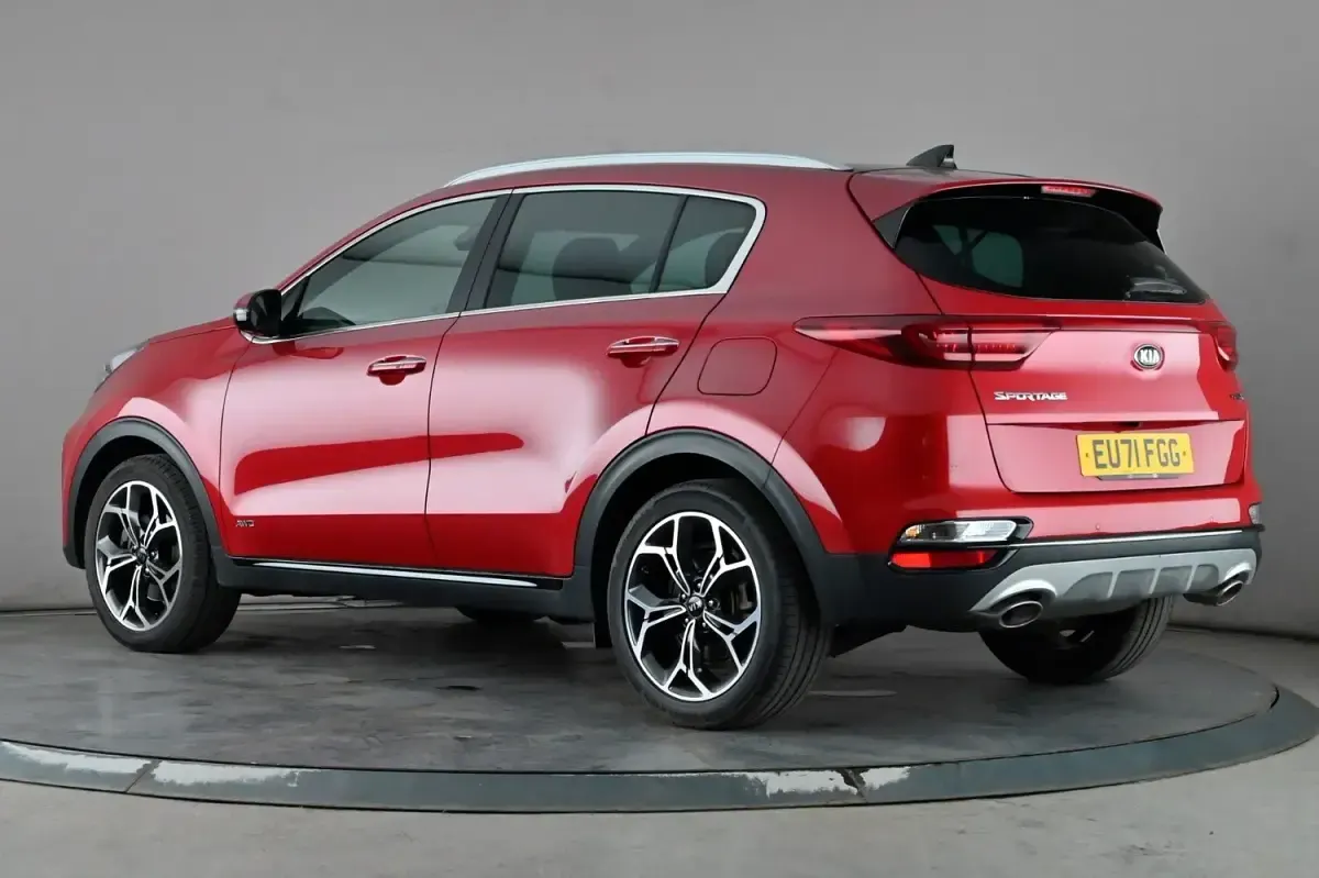 Used Kia Sportage GT-Line S 174 HP (127 kW) 2021 Red SUV