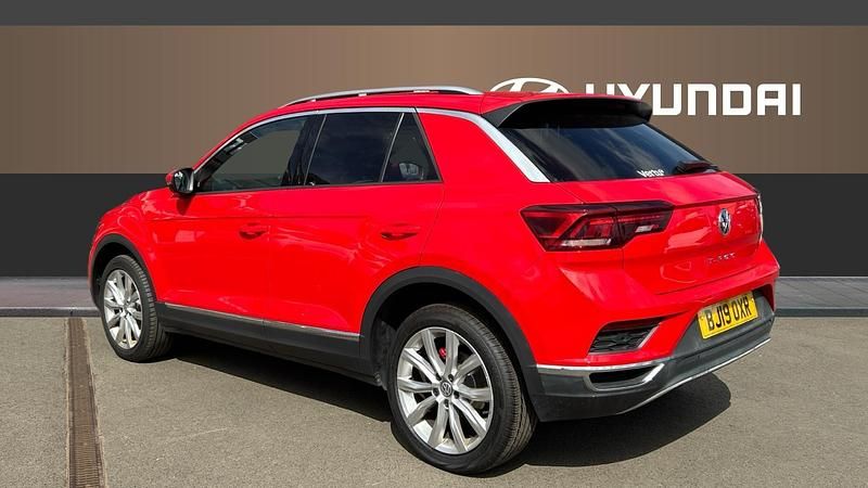 Używany VW T-Roc SEL 150 KM (110 kW) 2019 Czerwony SUV