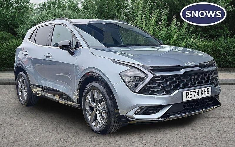 Used Kia Sportage GT-Line 209 HP (153 kW) 2024 Silver SUV