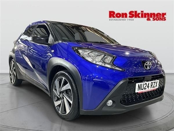 Blue Used 2024 Toyota Aygo Hatchback | £17,399 (Expensive) - Image 1/4