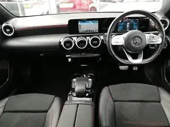 Used Mercedes A200 AMG line 163 HP (119 kW) 2021 White Sedan