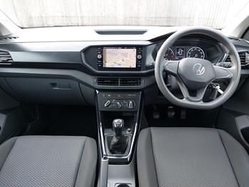 Usado VW T-Cross S 95 HP (69 kW) 2021 Cinzento SUV