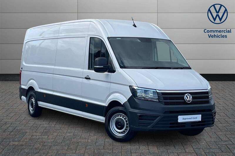 White Used 2023 VW Crafter Trendline Van | £31,784 (A bit pricey) - Image 1/4