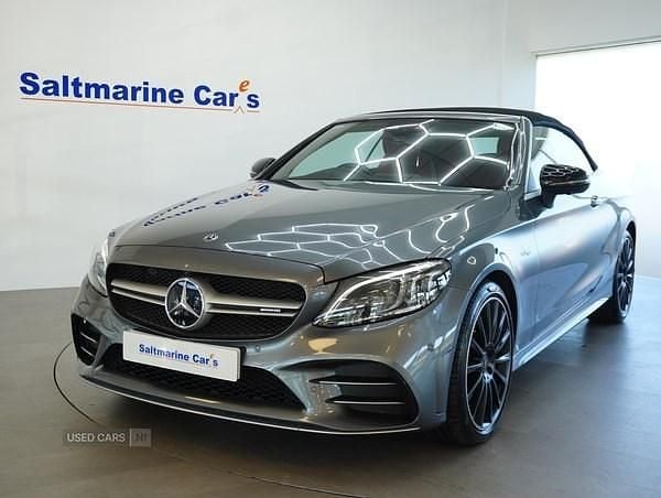 Grey Used 2019 Mercedes C43 AMG Premium Plus Cabriolet | £30,990 (Fair price) - Image 1/4