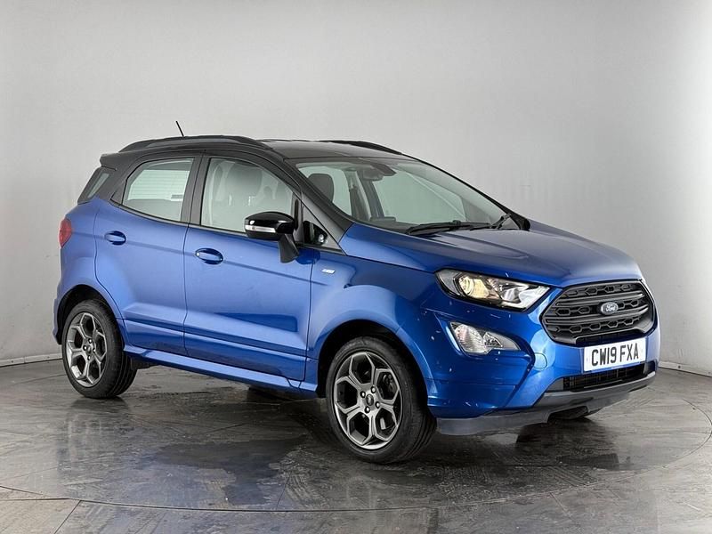 Blue Used 2019 Ford Ecosport ST-Line SUV | £10,050 (Good price) - Image 1/4
