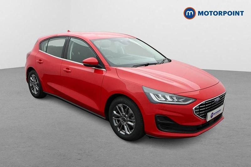 Red Used 2023 Ford Focus Titanium Hatchback | £13,099 (Good price) - Image 1/4