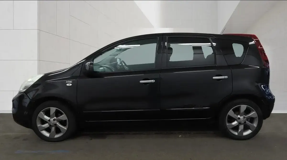 Used Nissan Note N-TEC 110 HP (80 kW) 2011 Black Hatchback