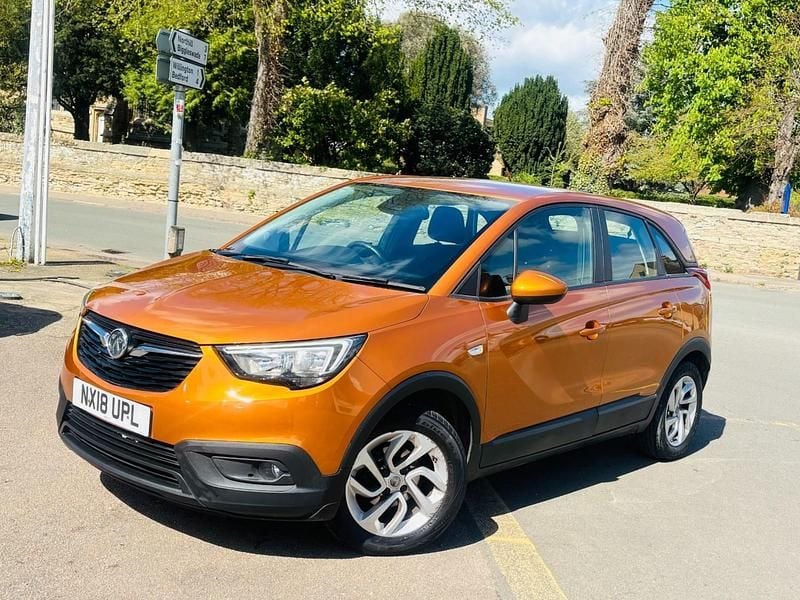 Used Vauxhall Crossland X 81 HP (59 kW) 2018 Orange SUV