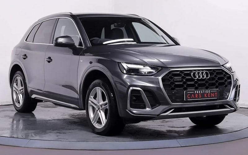 Grey Used 2024 Audi Q5 S-Line SUV | £35,477 (Good price) - Image 1/4