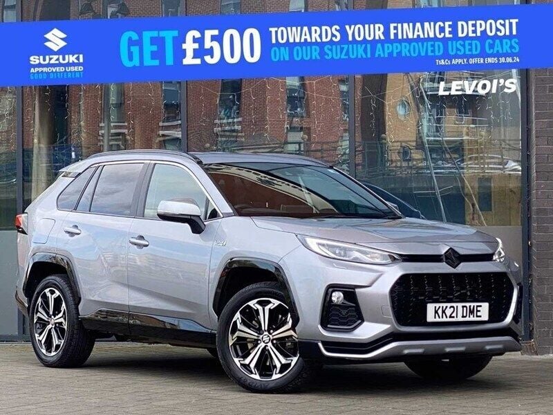 Silver Used 2021 Suzuki Across SUV | £27,890 (Expensive) - Image 1/4