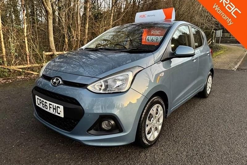Used Hyundai i10 SE 66 HP (48 kW) 2016 Blue Hatchback