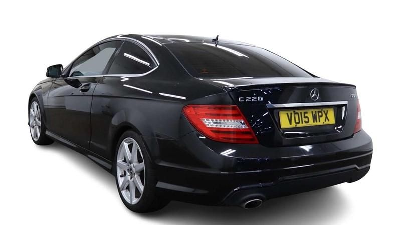 Used Mercedes C220 Sport Edition 2015 Black Coupe