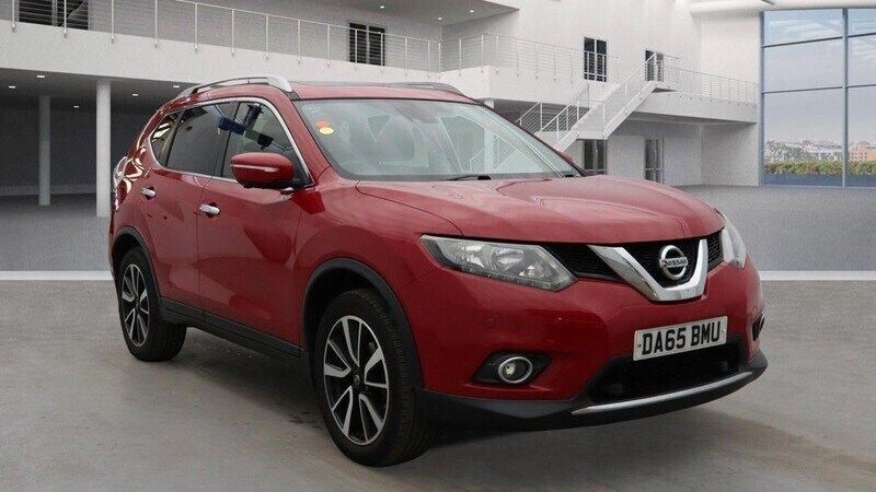 Red Used 2015 Nissan X-Trail N-TEC SUV | £6,790 (Good price) - Image 1/4