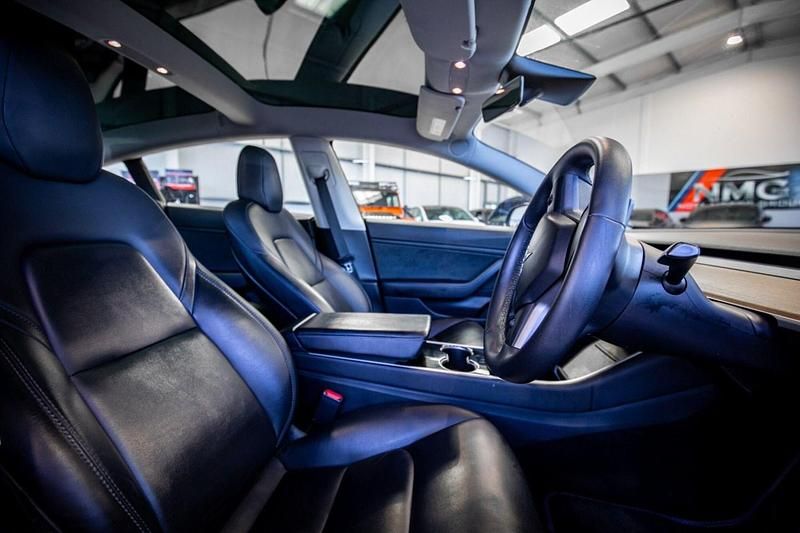 Used Tesla Model 3 Long Range AWD 366 kW (498 HP) 2020 Blue Sedan