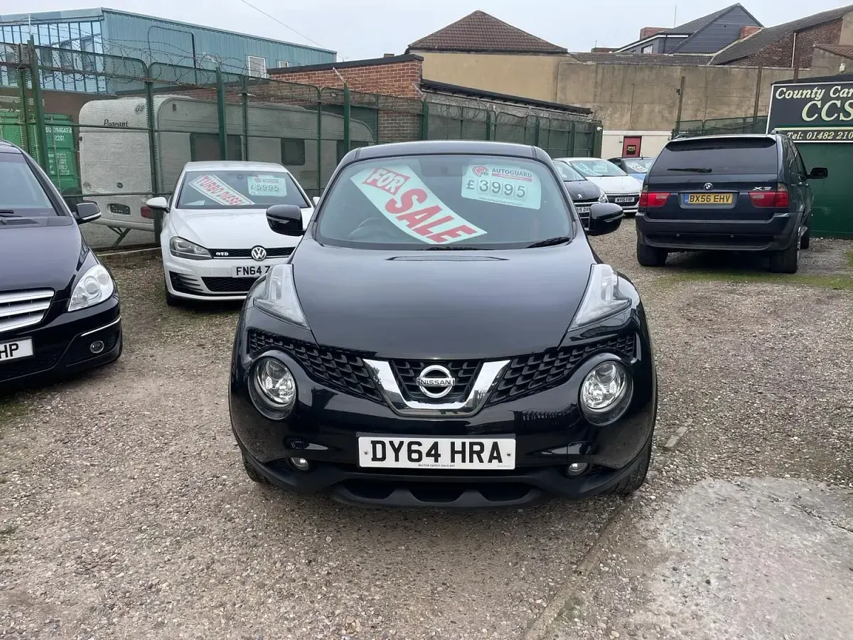 Used Nissan Juke Acenta Premium 115 HP (84 kW) 2014 Black SUV