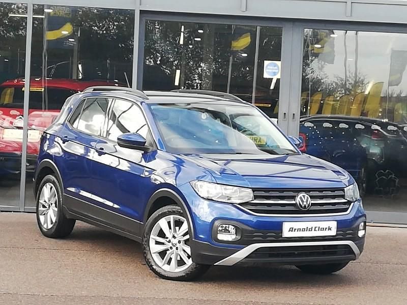 Blue Used 2022 VW T-Cross SE SUV | £14,998 (Fair price) - Image 1/4