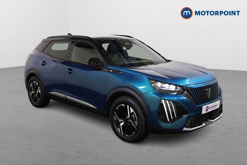 Used Peugeot e-2008 GTi 114 kW (156 HP) 2025 Blue SUV