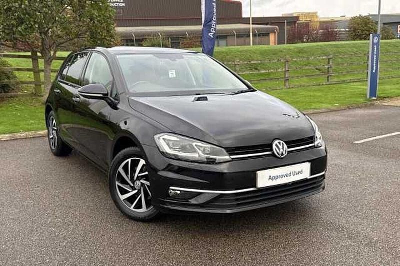 Used VW Golf VII Edition 150 HP (110 kW) 2020 Black Hatchback