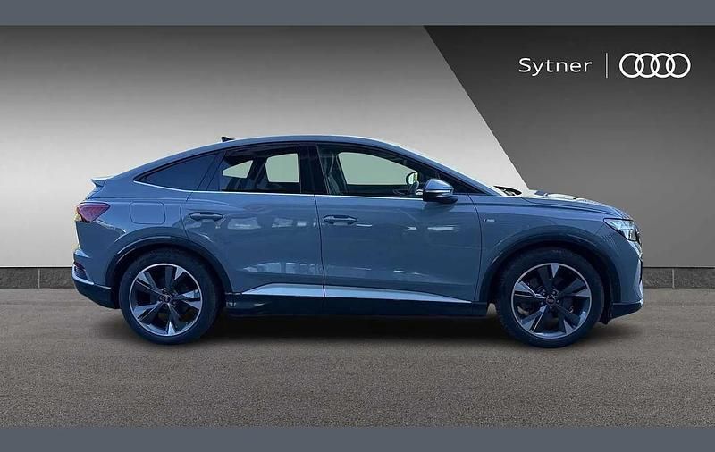 Used Audi Q4 Sportback e-tron S-Line 150 kW (204 HP) 2022 Grey SUV