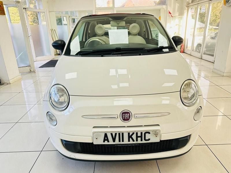 Used Fiat 500C Pop 2011 White Cabriolet