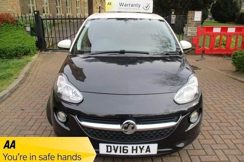 Used Vauxhall Adam Slam 100 HP (73 kW) 2016 Black white Hatchback