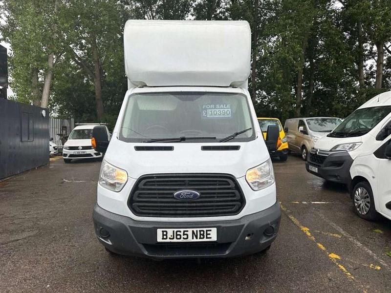 Used Ford Transit 125 HP (91 kW) 2015 White Cabriolet