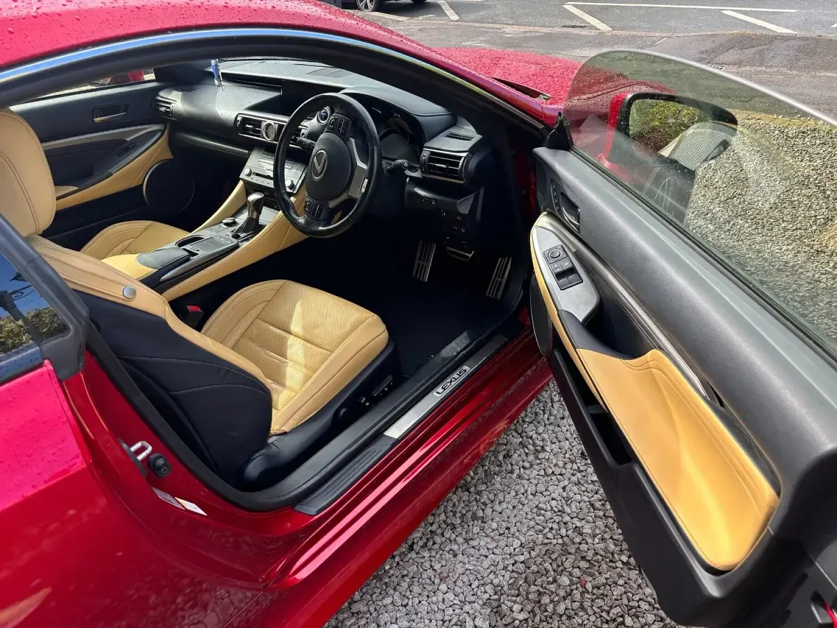 Used Lexus RC300h Sport Line 2018 Red Coupe