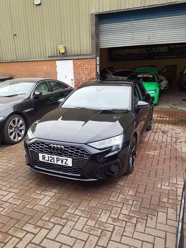 Used Audi A3 Sportback Sport 110 HP (80 kW) 2021 Black Hatchback